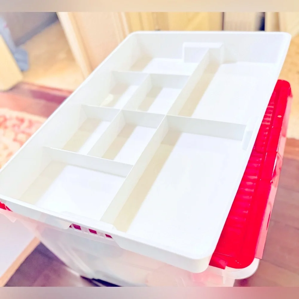 IKEA Kuggis Drawer Organizer Tray White for Jewelry Makeup Office School Desk